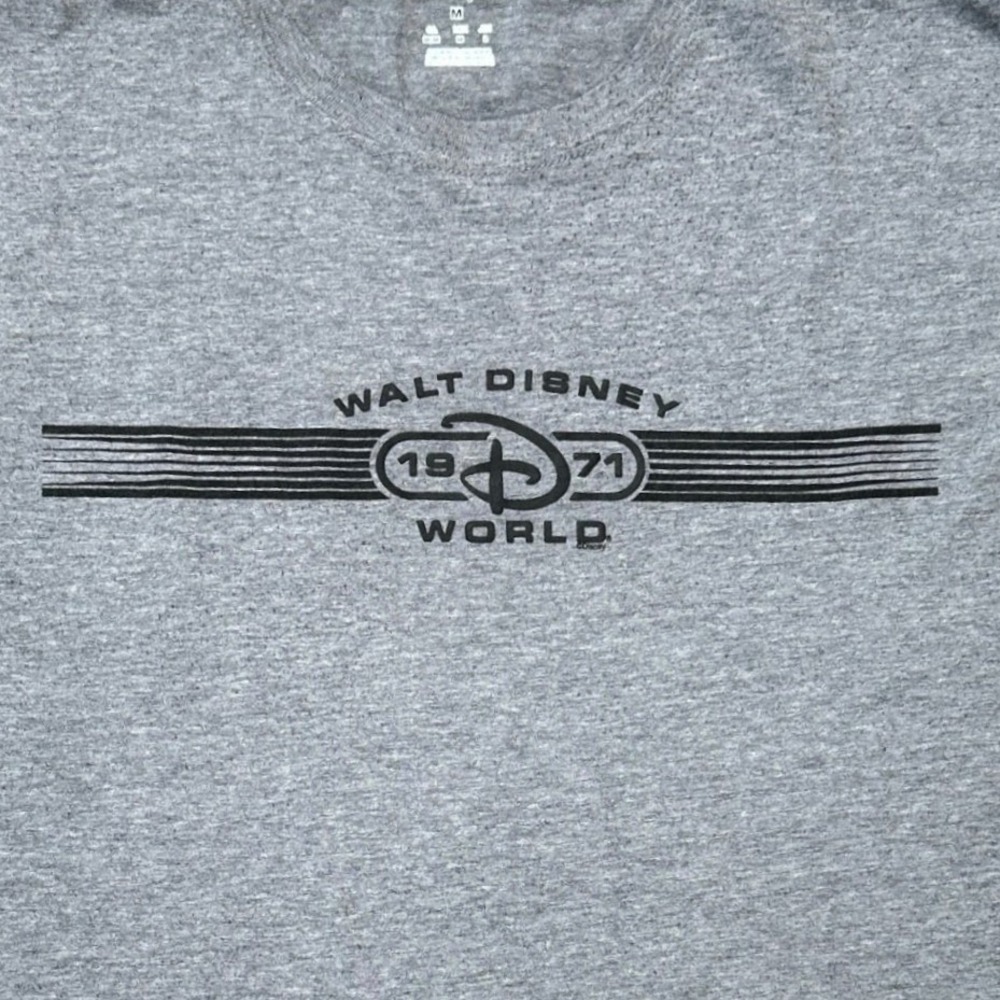 Champion Walt Disney‎ World 1971 Graphic T Shirt Medium Gray Champion Originals - Picture 4 of 8